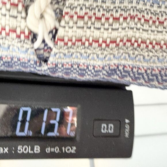 Lilla P Tweed Striped 3/4 Sleeve Shift Dress Lace-up Detail Size L - Picture 10 of 10